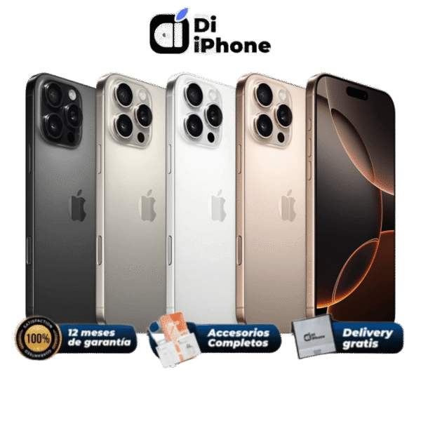 iPhone 16 Pro Max – Exhibición